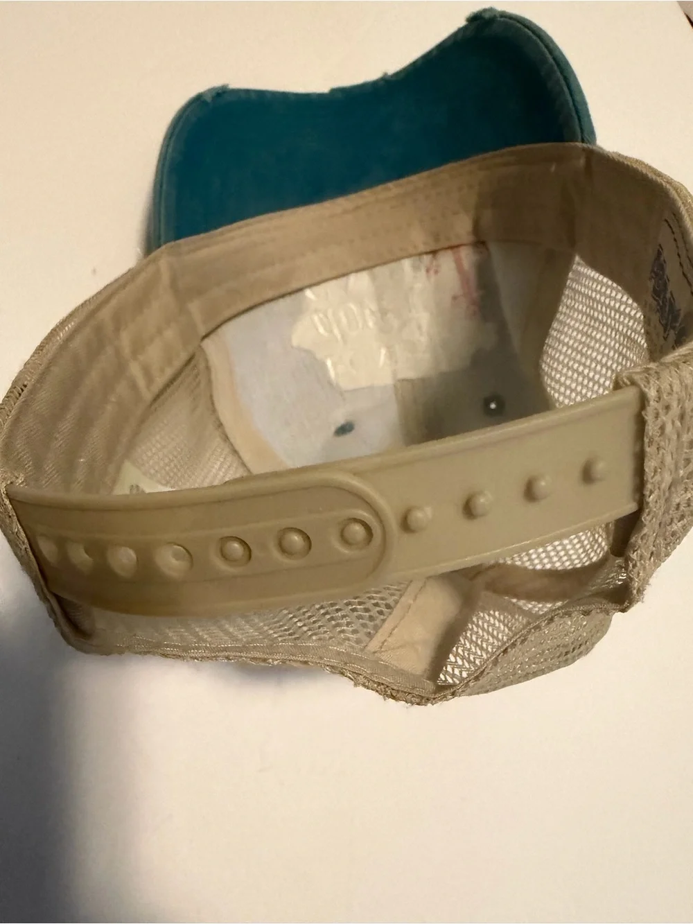 Boat Hair Don't Care Teal Mesh-Back Cap by